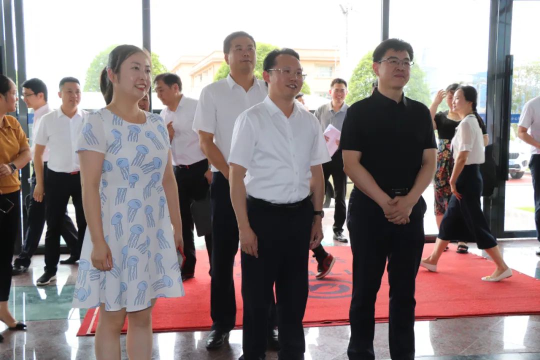 省政府辦公廳黨組成員、省政務服務辦主任邵高蒞臨艾特調研營商環境優化升級工作