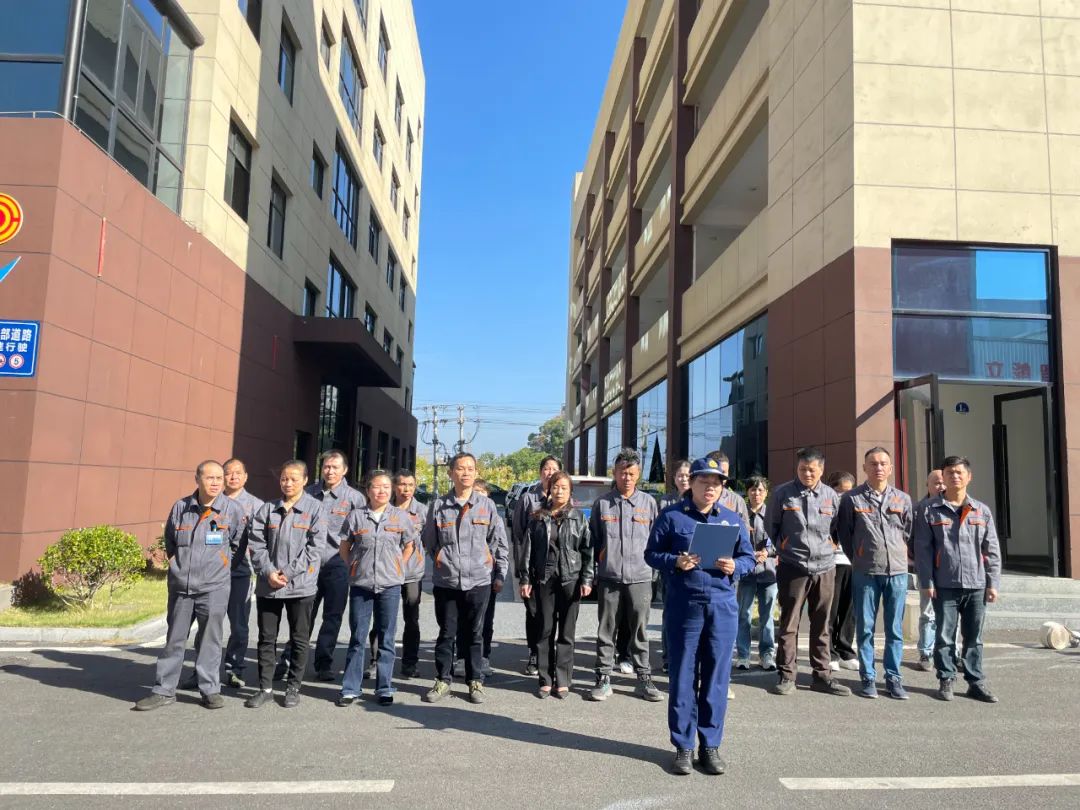 消防演練進(jìn)車間，筑牢防火安全線——艾特傳質(zhì)消防演練